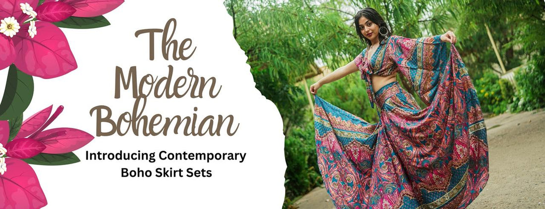 The Modern Bohemian: Introducing Contemporary Boho Skirt Sets