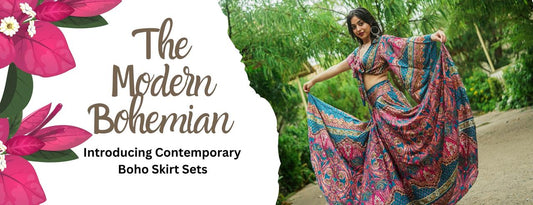 The Modern Bohemian: Introducing Contemporary Boho Skirt Sets