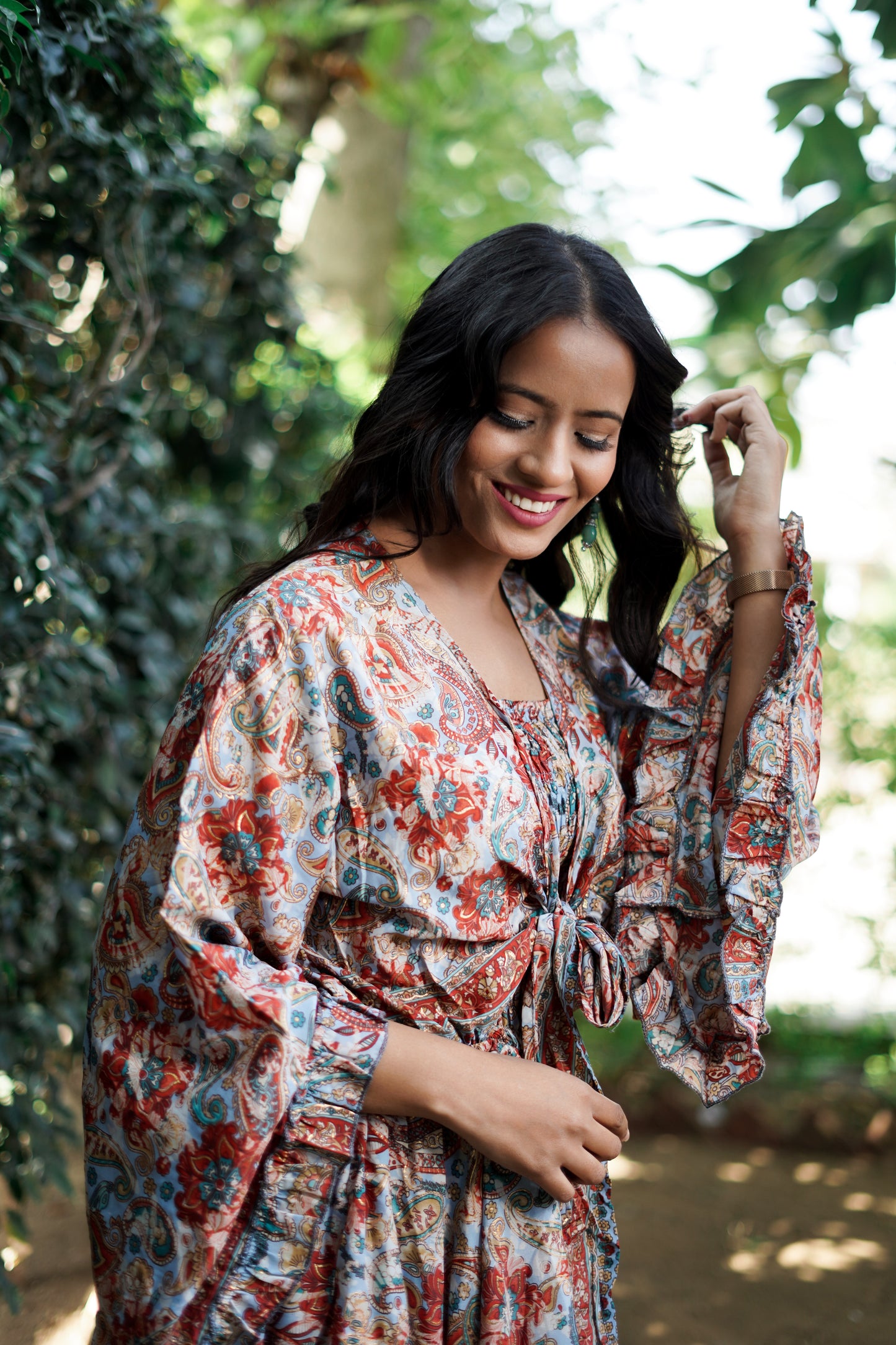 Multicolour Short Summer Dress