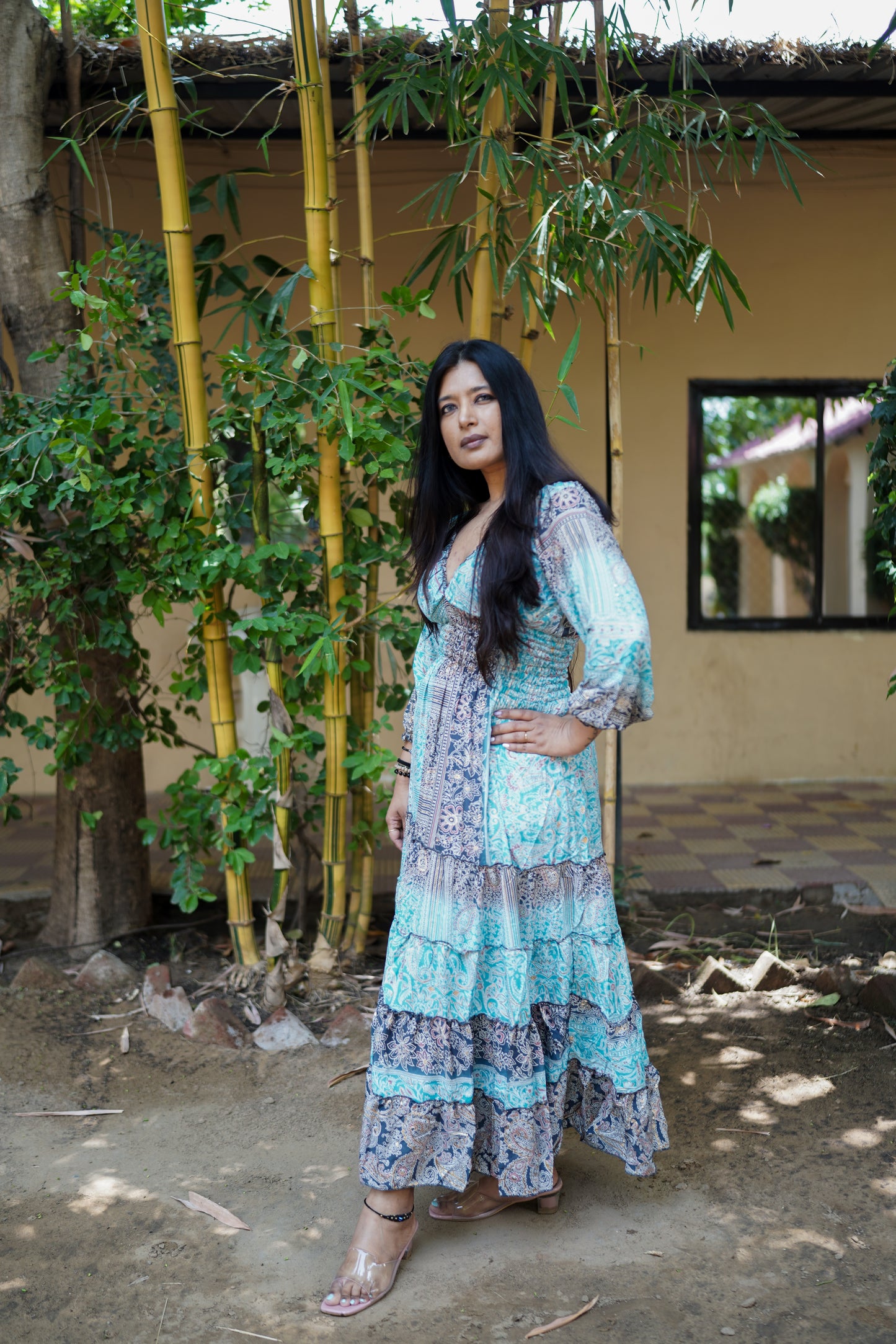 Summer Blue Long Dress