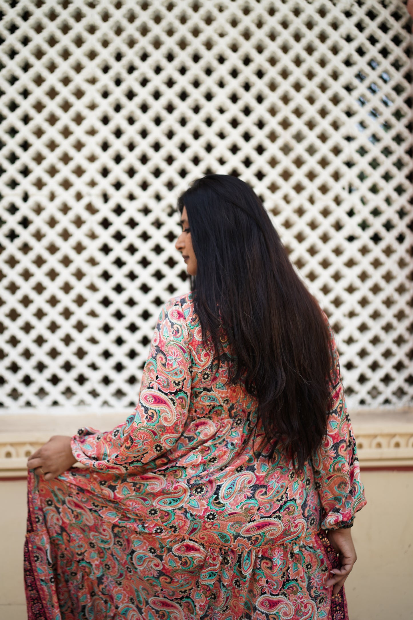 Summer Pink Long Dress