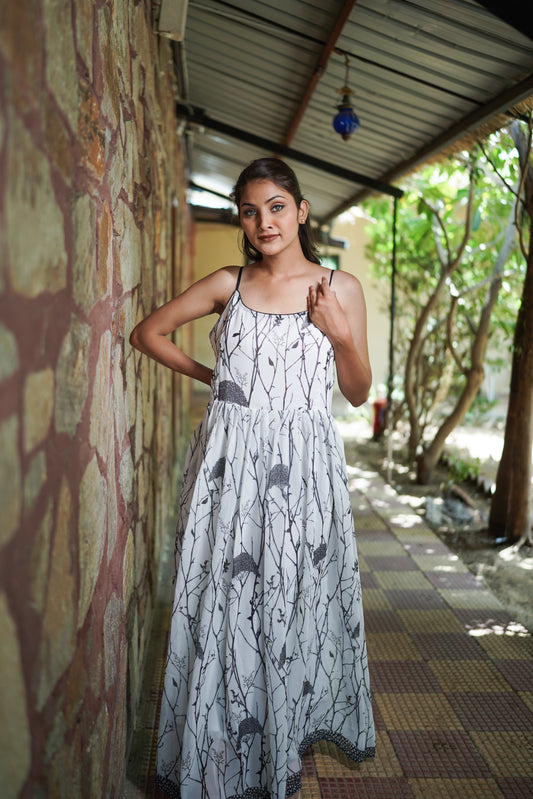 Summer White Long Dress