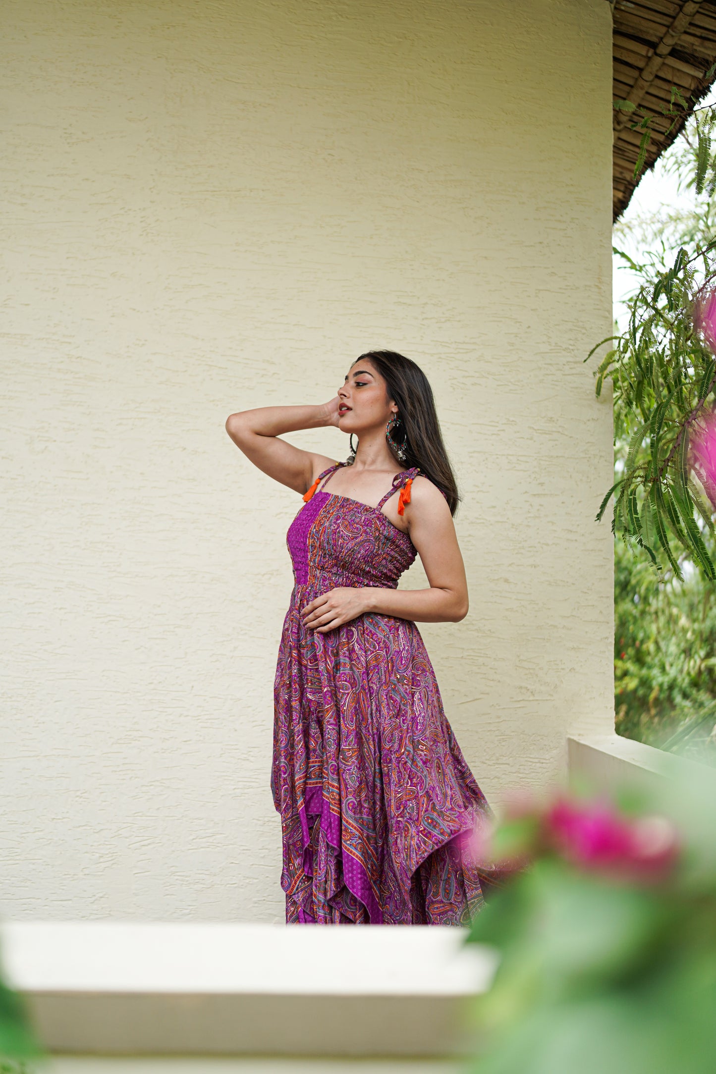 Dark Pink Summer Dress