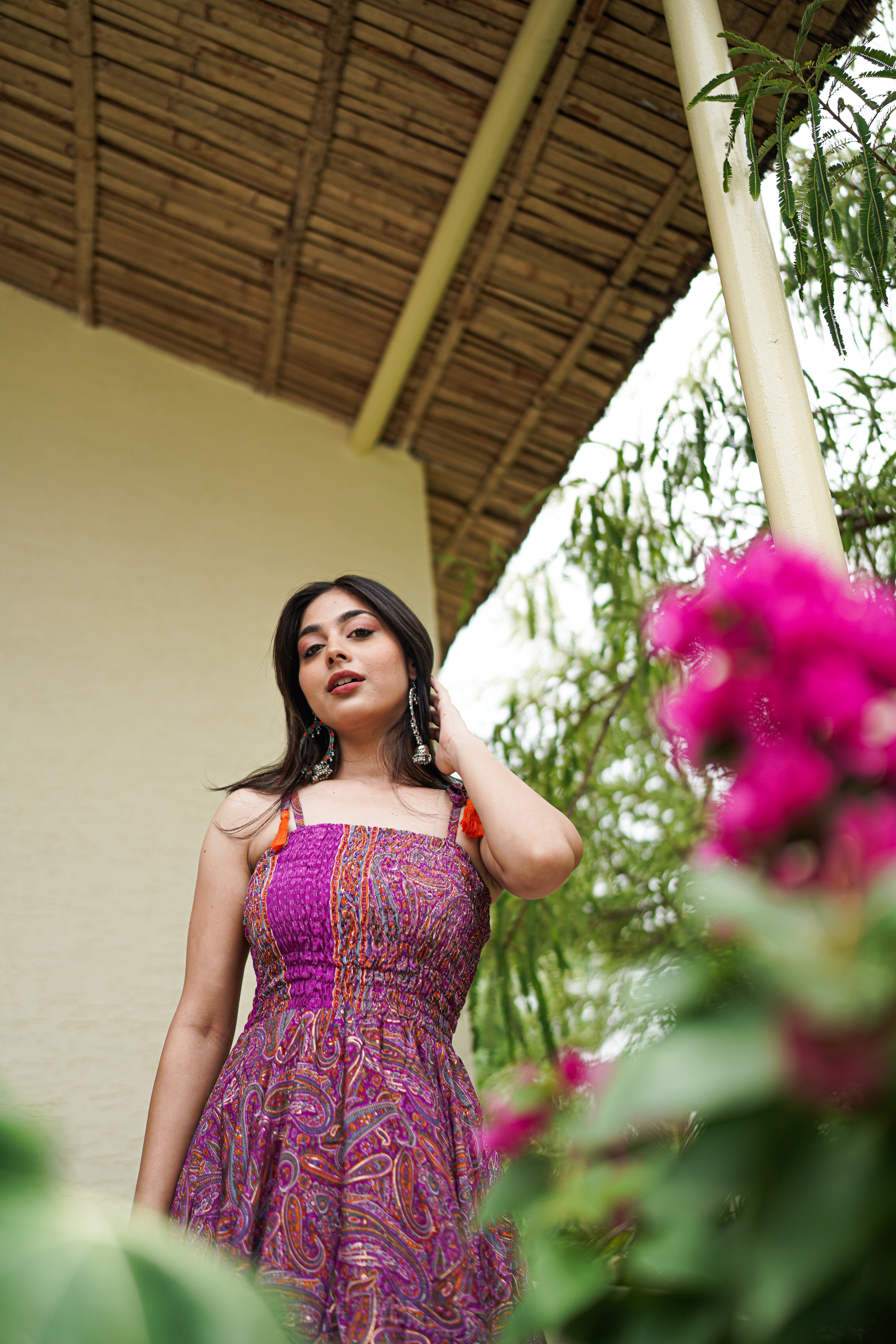 Dark Pink Summer Dress