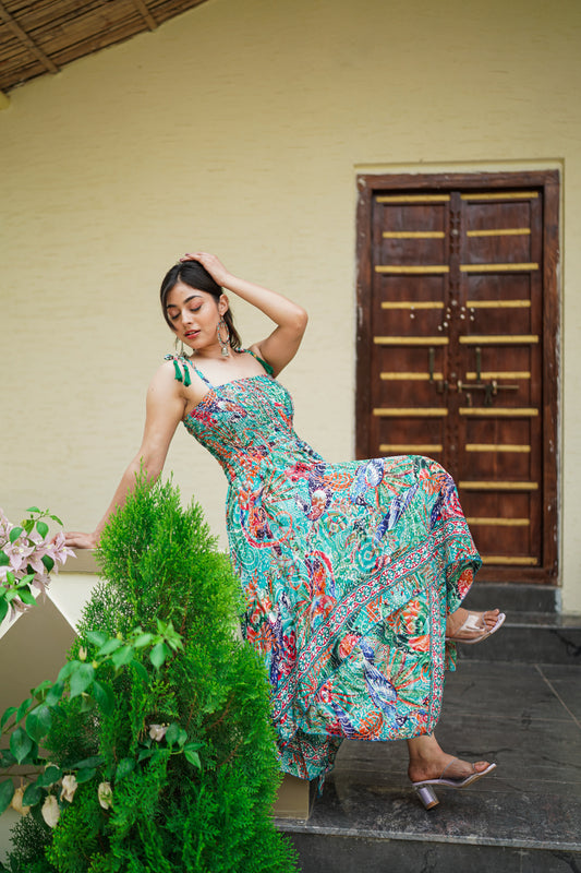 Green Summer Dress