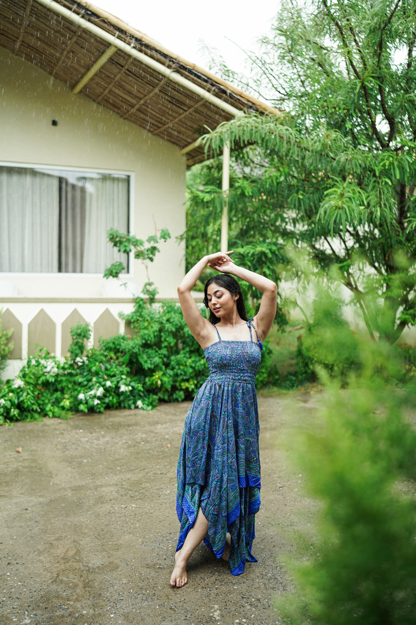 Dark Blue Summer Dress