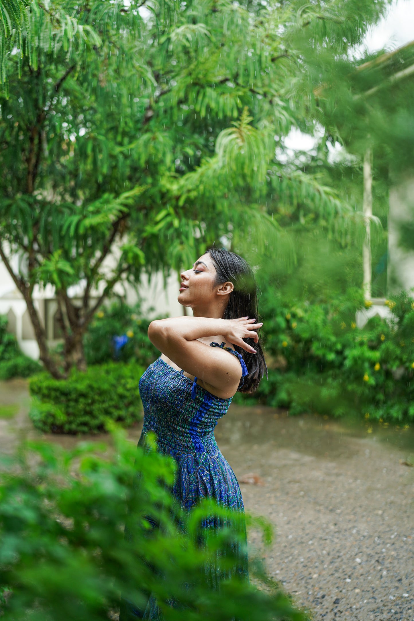 Dark Blue Summer Dress