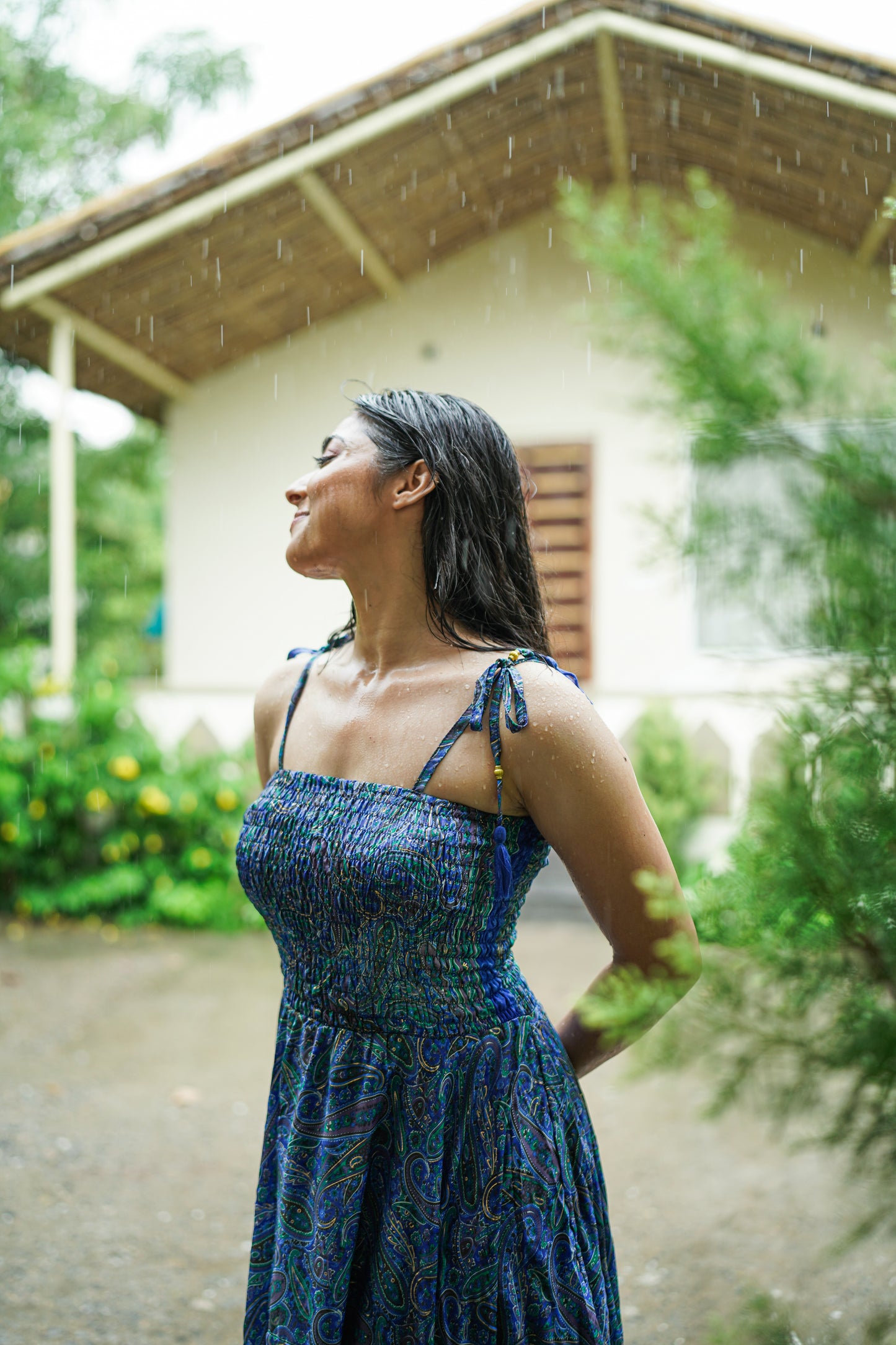 Dark Blue Summer Dress