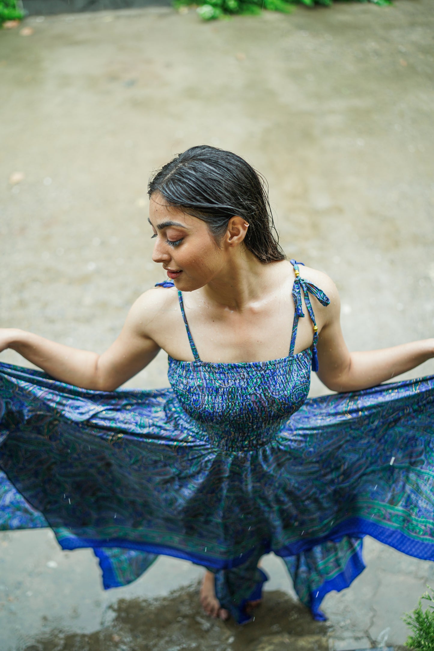 Dark Blue Summer Dress